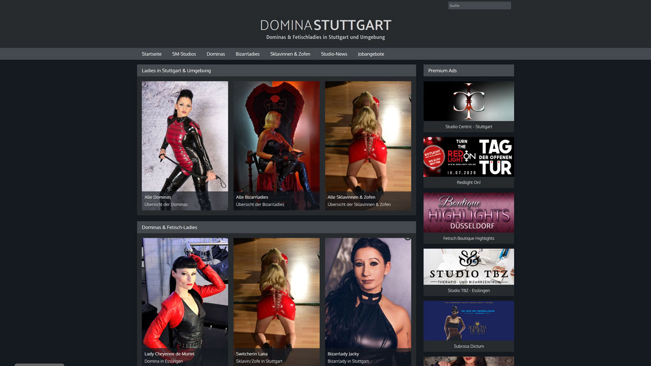 Homepage Domina Stuttgart